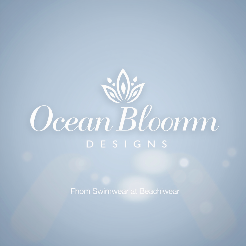 Ocean Bloom Designs - Premium Swimwear and Beachwear Logo